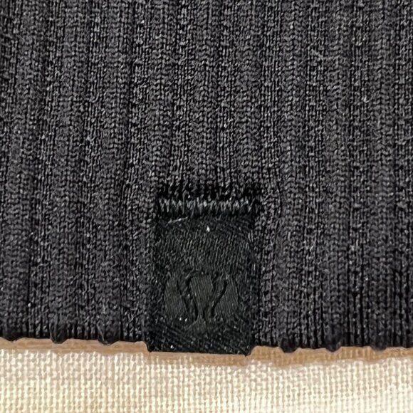 Lululemon Rest Less Pullover Long Sleeve Size 2 Color: black/grey - Picture 8 of 9